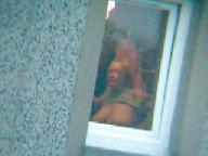 voyeur spycam catches busty neighbours exposed tits