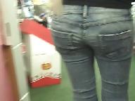 Asses tight jeans shorts Butts Cameltoes 44